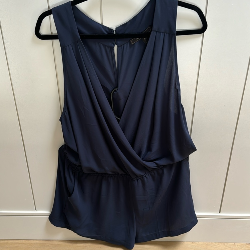 BCBG MAXAZRIA JUMPSUIT NAVY